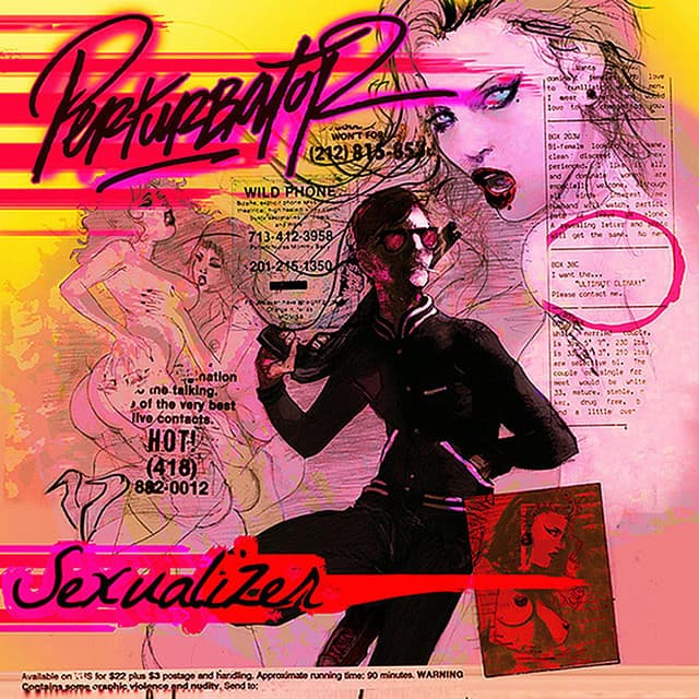 Release Cover Perturbator - Sexualizer EP