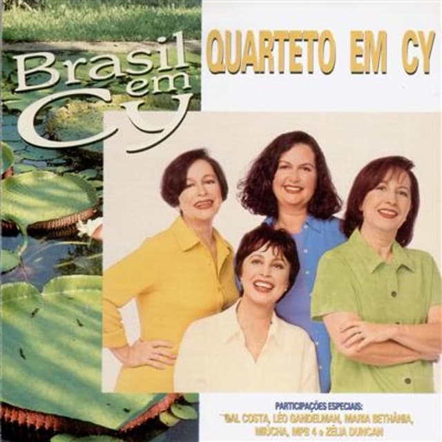 Release Cover Quarteto Em Cy - Brasil em Cy