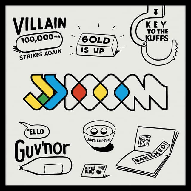 Release Cover JJ DOOM, MF DOOM, Jneiro Jarel - Key to the Kuffs