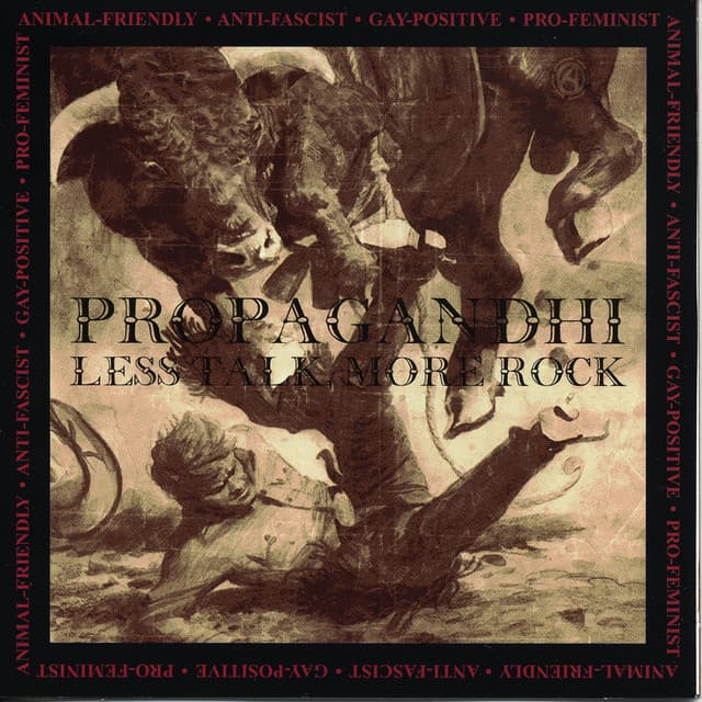 Release Cover Propagandhi - Less Talk, More Rock