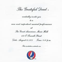 Release Cover Grateful Dead - One from the Vault (Live)