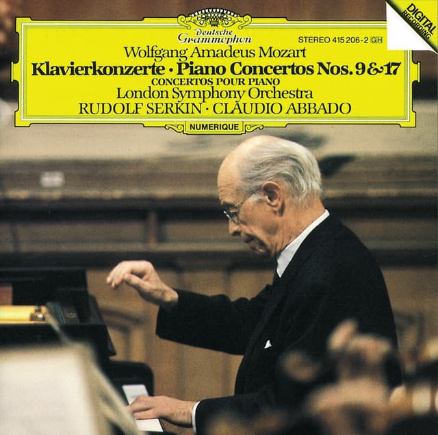 Release Cover Wolfgang Amadeus Mozart, London Symphony Orchestra, Claudio Abbado - Mozart: Piano Concertos Nos.9 "Jeunehomme" & 17