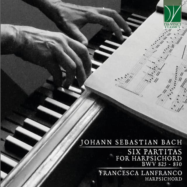 Release Cover Johann Sebastian Bach, Francesca Lanfranco - Bach: Six Partitas for Harpsichord BWV 825-830