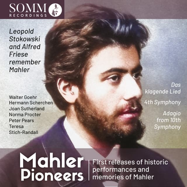 Release Cover London Symphony Orchestra, BBC Symphony Orchestra, Walter Goehr, Hermann Scherchen - Mahler Pioneers