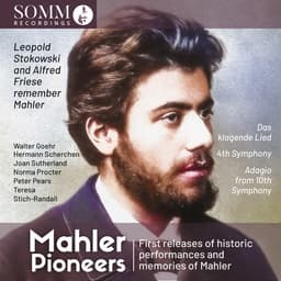 Release Cover London Symphony Orchestra, BBC Symphony Orchestra, Walter Goehr, Hermann Scherchen - Mahler Pioneers