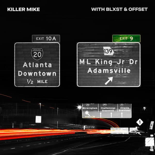 Release Cover Killer Mike, Blxst, Offset - EXIT 9 (with Blxst and Offset)