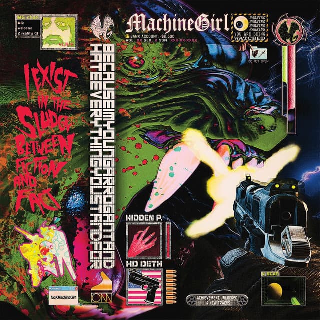 Release Cover Machine Girl - …Because I’m Young Arrogant and Hate Everything You Stand For