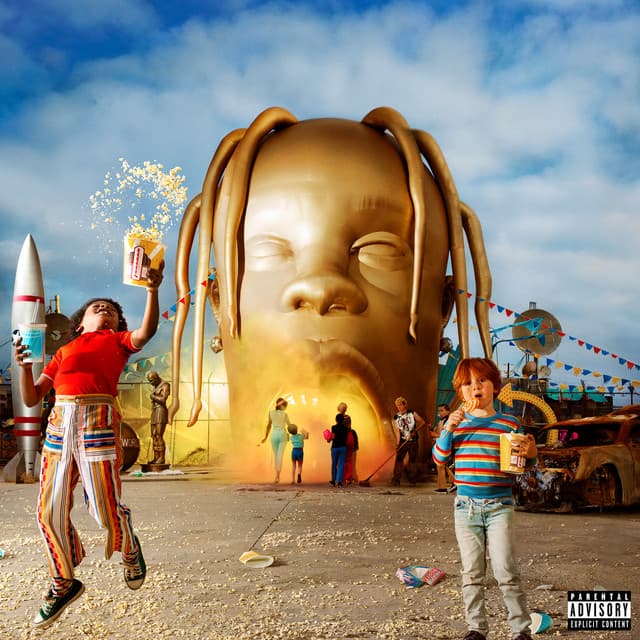 Release Cover Travis Scott - ASTROWORLD