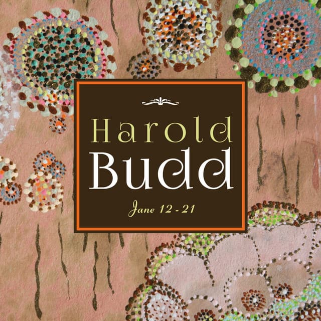 Release Cover Harold Budd - Jane 12-21