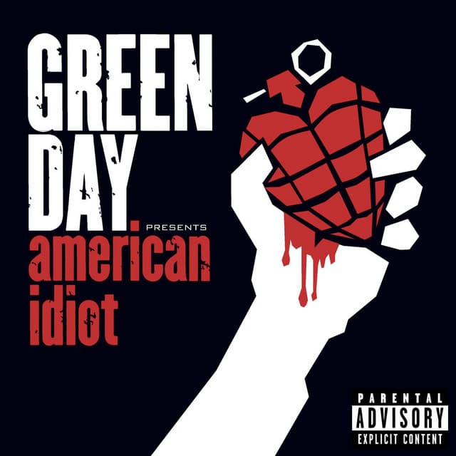 Release Cover Green Day - American Idiot