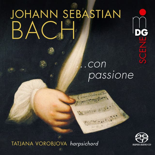 Release Cover Johann Sebastian Bach, Tatjana Vorobjova - Bach ...con passione