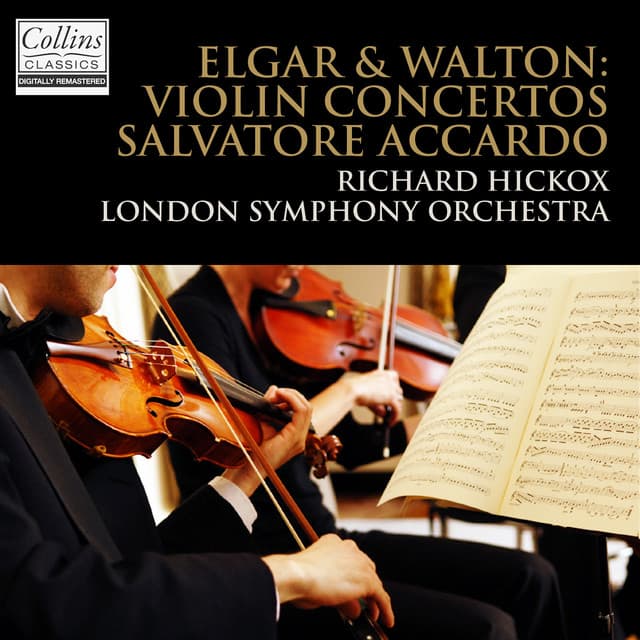 Release Cover Richard Hickox, London Symphony Orchestra - Elgar & Walton: Violin Concertos