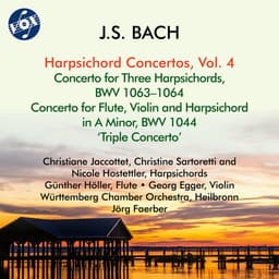 Release Cover Johann Sebastian Bach, Württembergisches Kammerorchester Heilbronn, Jörg Faerber - J.S. Bach: Harpsichord Concertos, Vol. 4