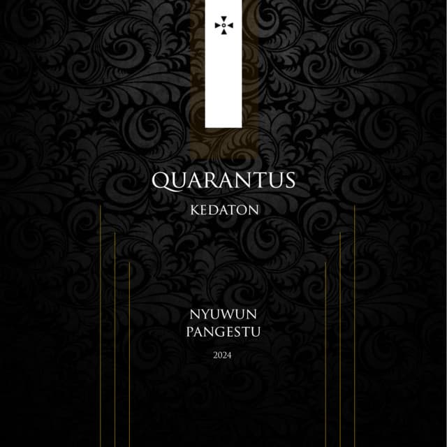 Release Cover Quarantus - Kedaton Nyuwun Pangestu 2024