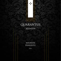 Release Cover Quarantus - Kedaton Nyuwun Pangestu 2024