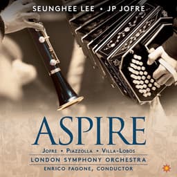 Release Cover Juan Pablo Jofre Romarion, Seunghee Lee, JP Jofre, London Symphony Orchestra - Aspire