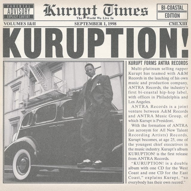 Release Cover Kurupt - Kuruption!