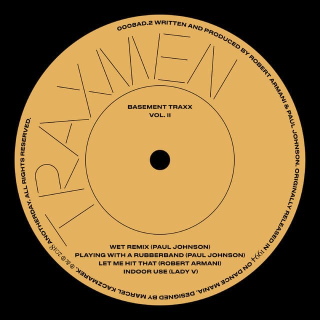 Release Cover Traxmen - Basement Traxx Vol. II