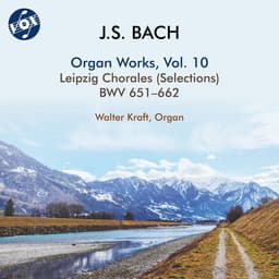 Release Cover Johann Sebastian Bach, Walter Kraft - J.S. Bach: Organ Works, Vol. 10