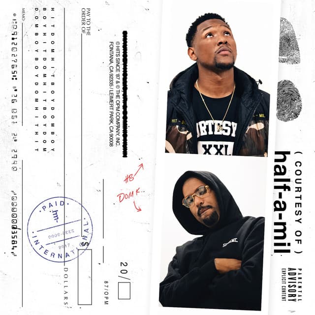 Release Cover Dom Kennedy, Hit-Boy - Courtesy of Half-a-Mil