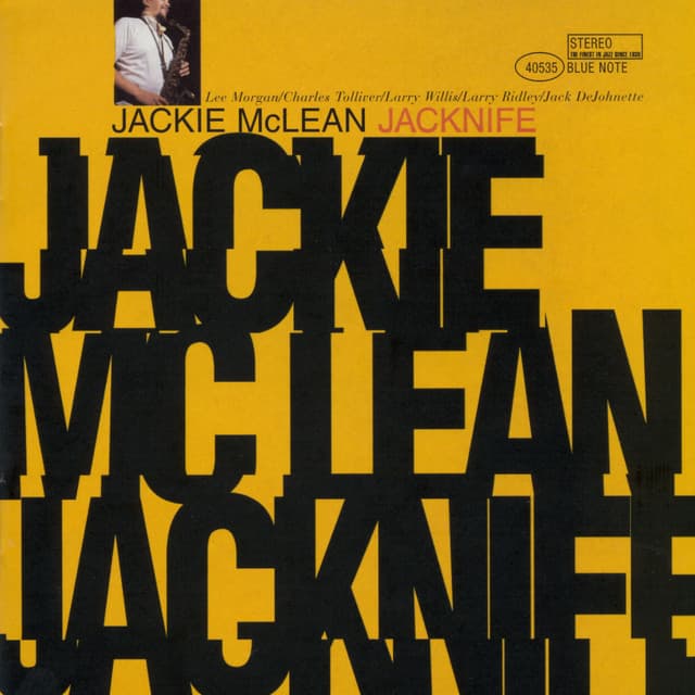 Release Cover Jackie McLean - Jacknife (2002 Remastered)
