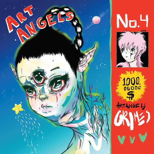 Release Cover Grimes - Art Angels