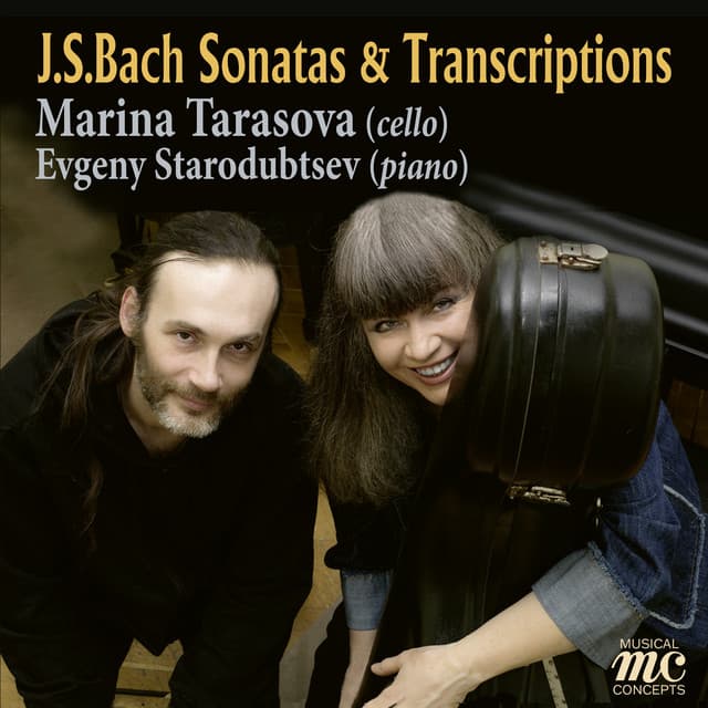 Release Cover Johann Sebastian Bach, Marina Tarasova, Evgeny Starodubtsev - J.S. Bach: Sonatas and Transcriptions