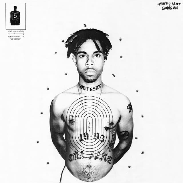Release Cover VIC MENSA - There's Alot Going On