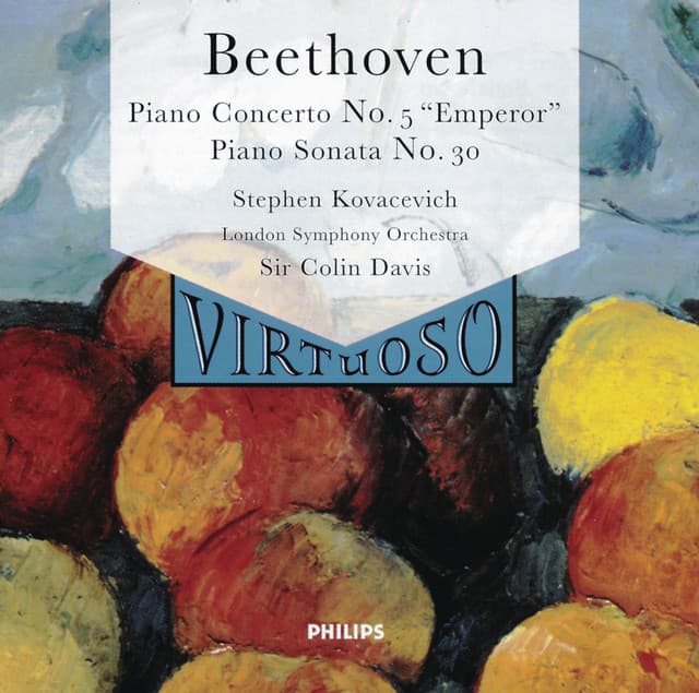 Release Cover Ludwig van Beethoven, Stephen Kovacevich, London Symphony Orchestra, Sir Colin Davis - Beethoven: Piano Concerto No.5 / Piano Sonata No.30