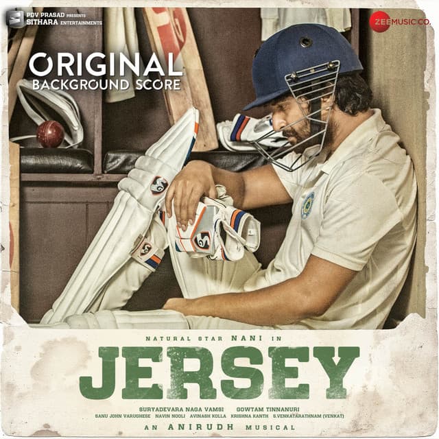 Release Cover Anirudh Ravichander - Jersey (Original Background Score)