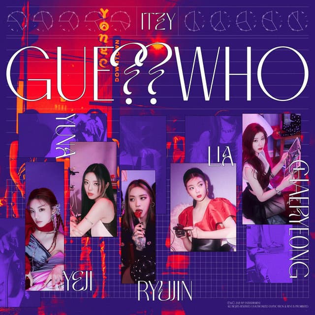 Release Cover ITZY - GUESS WHO