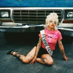 Release Cover Mon Laferte - FEMME FATALE