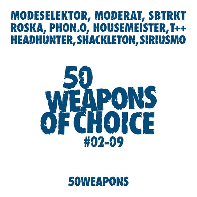 Release Cover Modeselektor, Moderat - 50 Weapons of Choice # 2-9