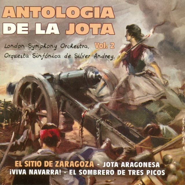 Release Cover Orquesta Sinfónica De Silver Andrey, London Symphony Orchestra - Antología de la Jota Vol. 2