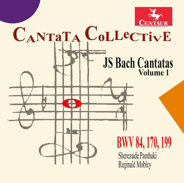 Release Cover Johann Sebastian Bach, Sherezade Panthaki, Reginald Mobley, Nicholas McGegan, Cantata Collective - J.S. Bach: Cantatas, Vol. 1