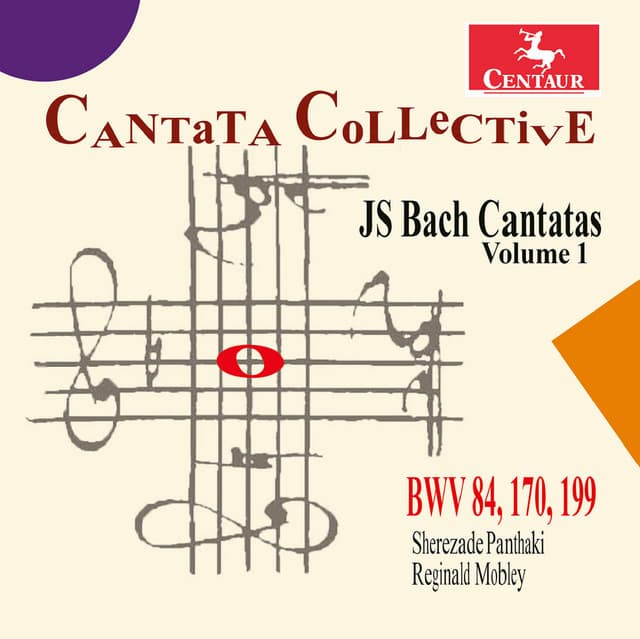 Release Cover Johann Sebastian Bach, Sherezade Panthaki, Reginald Mobley, Nicholas McGegan, Cantata Collective - J.S. Bach: Cantatas, Vol. 1