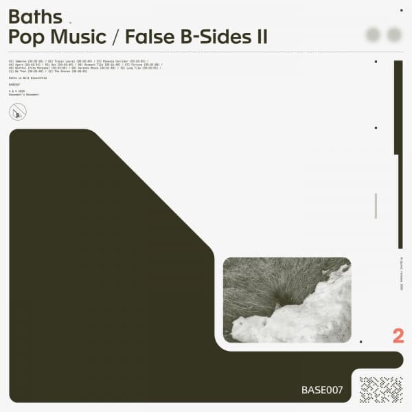 Release Cover Baths - Pop Music / False B-Sides II
