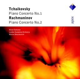 Release Cover Maxim Shostakovich, Alexei Sultanov, London Symphony Orchestra - Tchaikovsky: Piano Concerto No. 1 - Rachmaninov: Piano Concerto No. 2