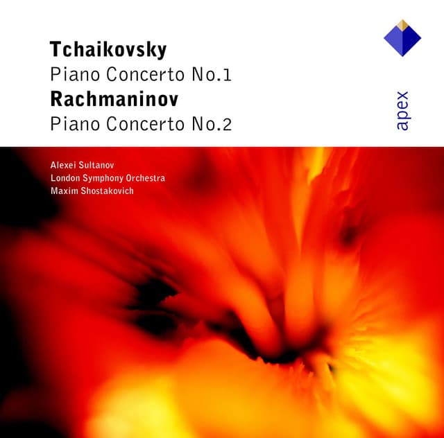 Release Cover Maxim Shostakovich, Alexei Sultanov, London Symphony Orchestra - Tchaikovsky: Piano Concerto No. 1 - Rachmaninov: Piano Concerto No. 2