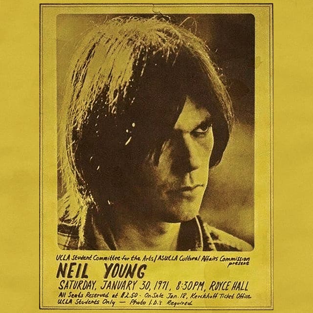 Release Cover Neil Young - Royce Hall 1971 (Live)