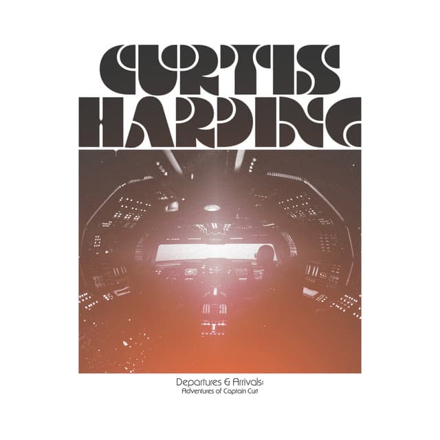 Release Cover Curtis Harding - Departures & Arrivals: Adventures of Captain Curt