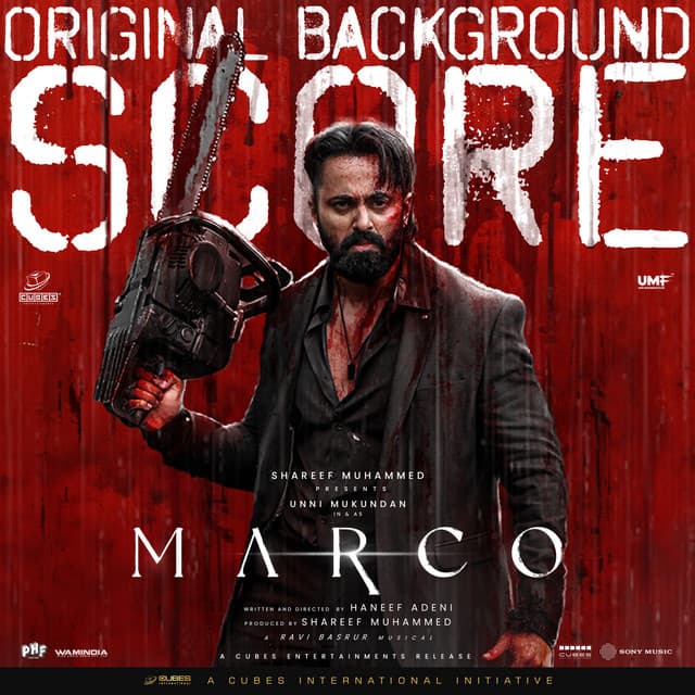 Release Cover Ravi Basrur - Marco (Original Background Score)