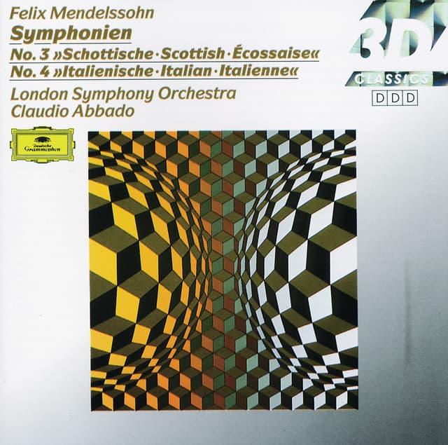 Release Cover Felix Mendelssohn, London Symphony Orchestra, Claudio Abbado - Mendelssohn: Symphonies Nos.3 "Scottish" & 4 "Italian"