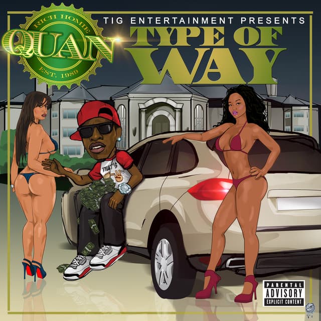 Release Cover Rich Homie Quan - Type Of Way