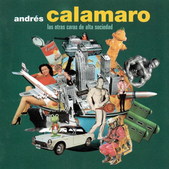 Release Cover Andrés Calamaro - Las otras caras de alta suciedad