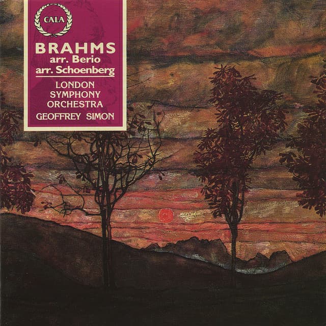 Release Cover Johannes Brahms, London Symphony Orchestra, James Campbell, Geoffrey Simon - Brahms: Piano Quartet in G Minor Op. 25 – Berio: Op. 120, No. 1 for Clarinet and Orchestra