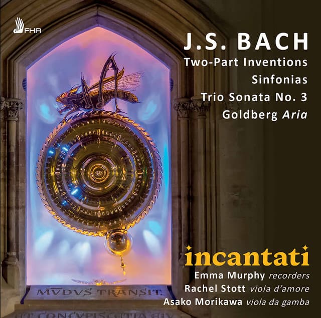 Release Cover Johann Sebastian Bach, Incantati - J.S. Bach: Keyboard Works (Arr. for Baroque Ensemble)