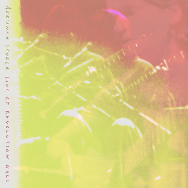 Release Cover Adrianne Lenker - Live at Revolution Hall