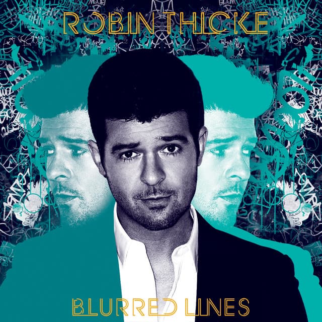 Release Cover Robin Thicke - Blurred Lines