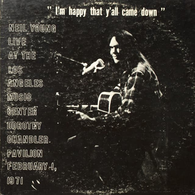 Release Cover Neil Young - Dorothy Chandler Pavilion 1971 (Live)